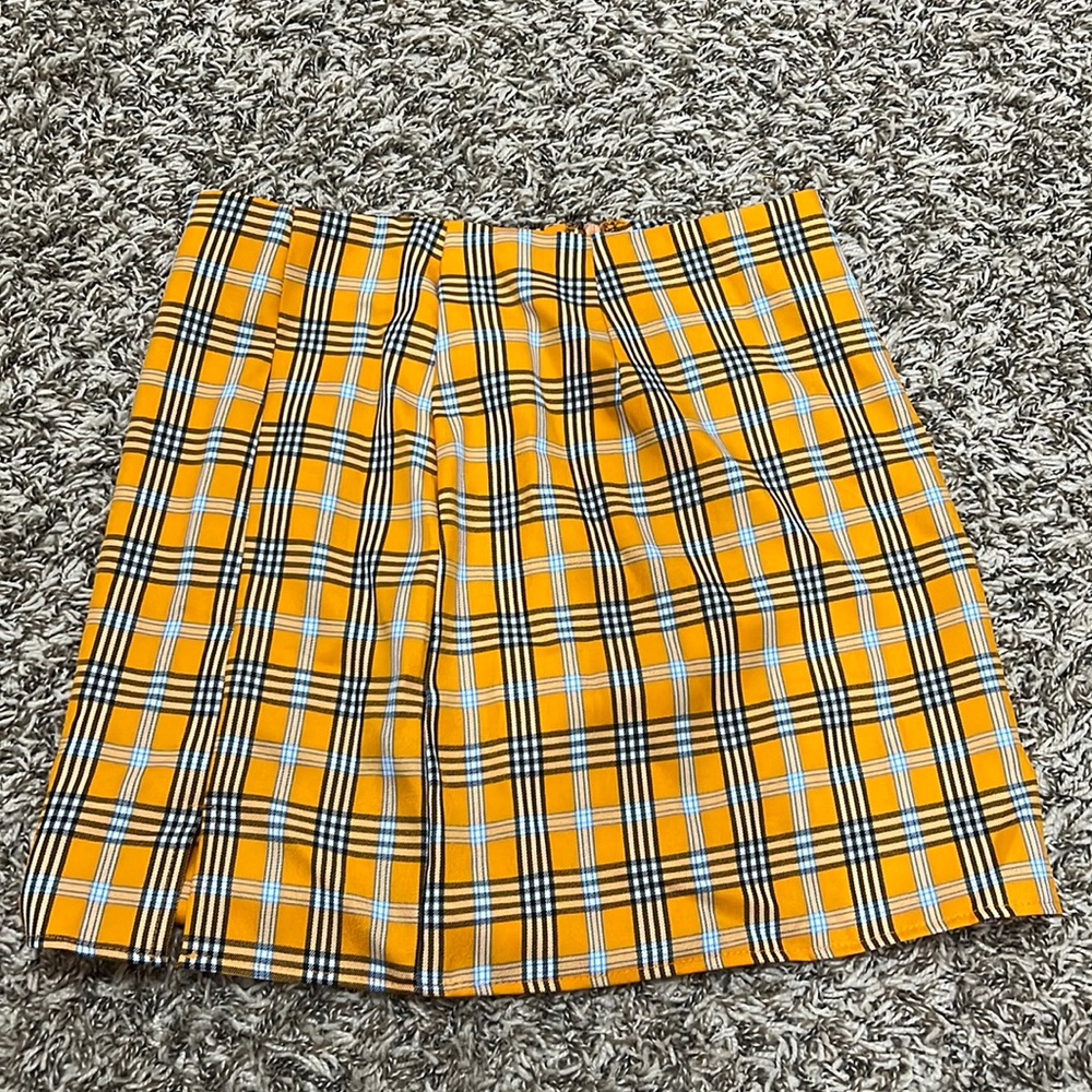 Plaid Skirt